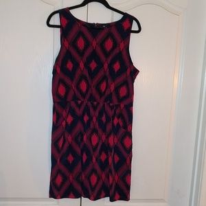 Ikat print dress